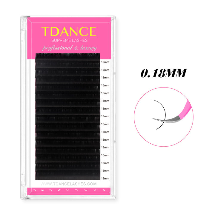 16Rows 0.18MM Premium Classic Eyelash Extensions
