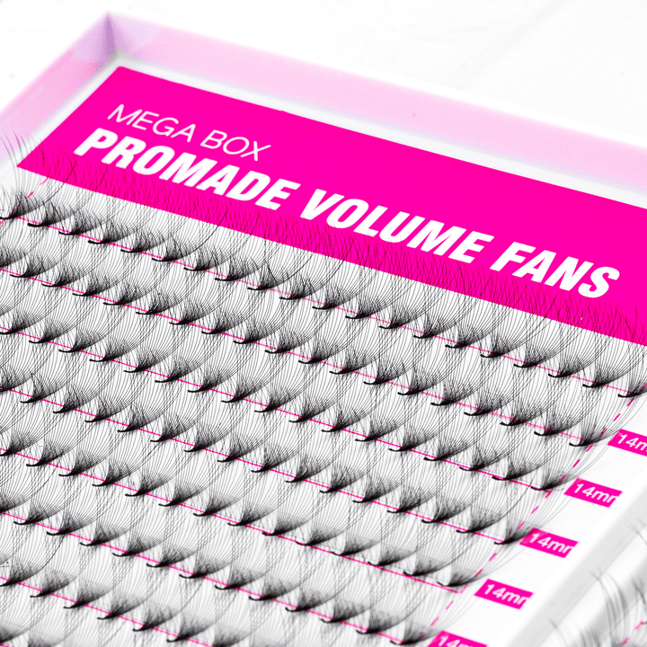 16D Promade Pointy Base Volume Eyelash Extensions 500 Fans TDANCE 4