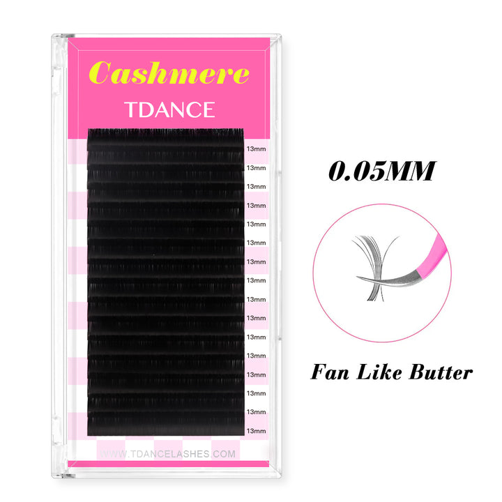 Wholesale 16 Rows 0.05MM Cashmere Premium Mega Volume Eyelash Extensions