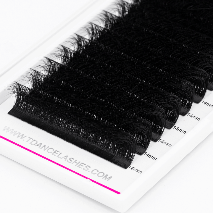 3D Layered Fluffy Easy Fan Mega Volume Eyelash Extensions TDANCE 2