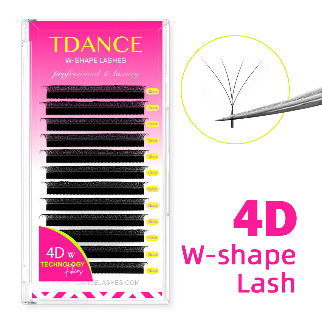 W Style 4D Premade Volume Fan Lashes USA