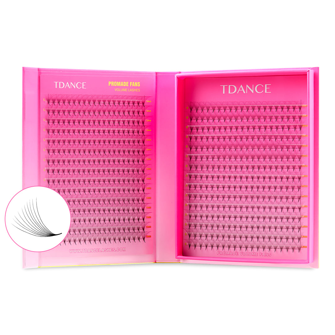 16D Promade Volume 600 Fans Lashbook UK