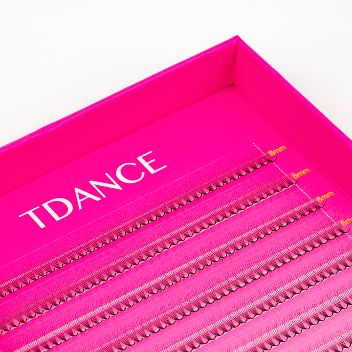 6D Narrow Promade Lashbook Ultra 1000 Fans UK TDANCE 2