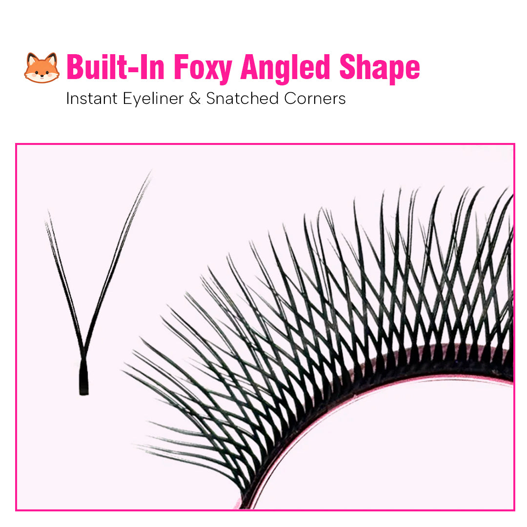 Foxy Eye Slant YY Volume Lashes (2 Boxes)