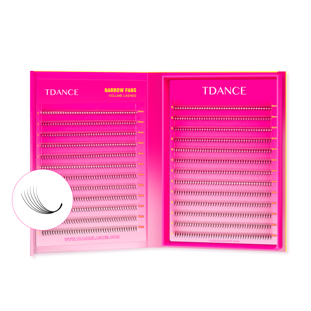 6D Narrow Promade Lashbook Ultra 1000 Fans UK TDANCE