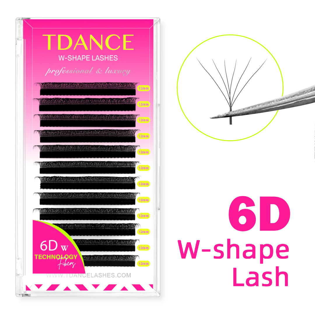 W Style 6D Premade Volume Fan Lashes USA