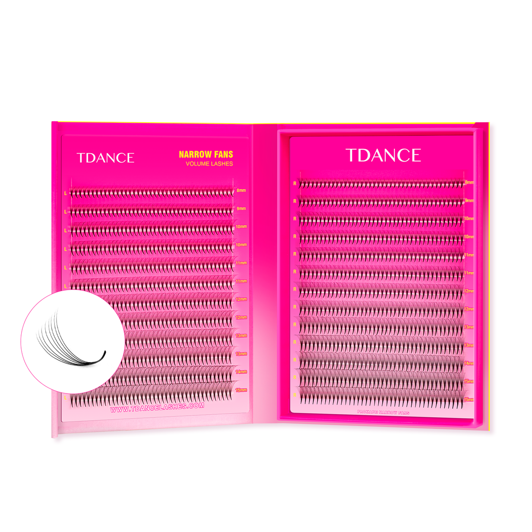 6D Narrow Promade Lashbook Ultra 1000 Fans UK TDANCE 4
