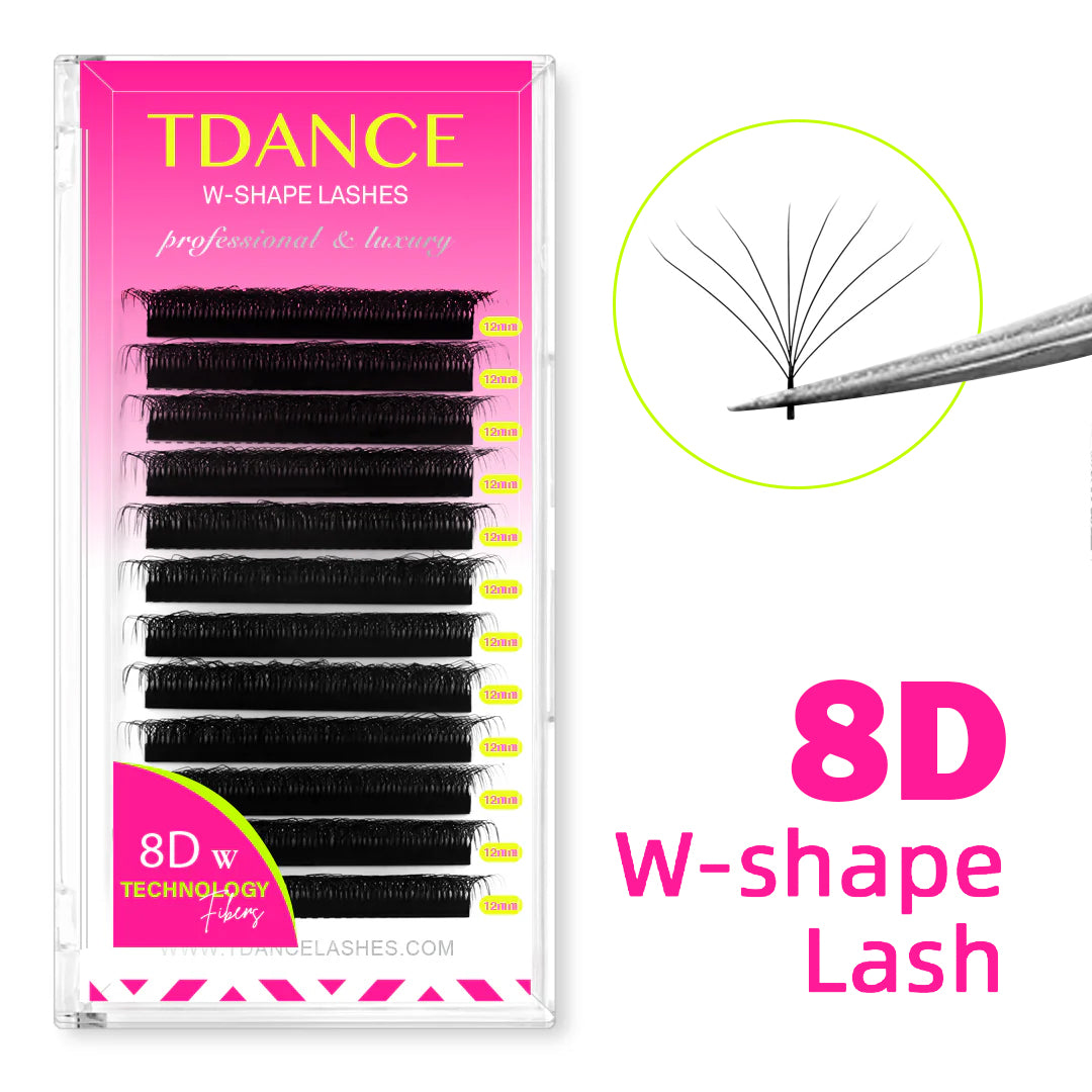 W Style 8D Premade Volume Fan Lashes USA