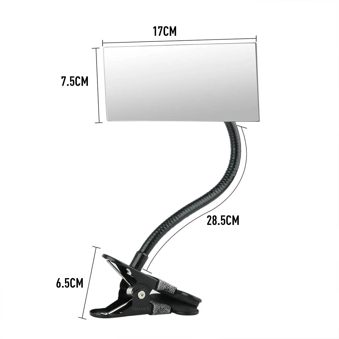 Security Convex Mirror with Adjustable Clip TDANCE
