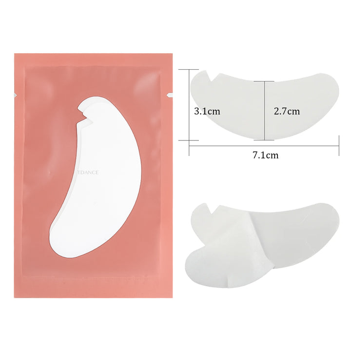 Almohadillas de gel ocular precortadas 50 piezas/paquete