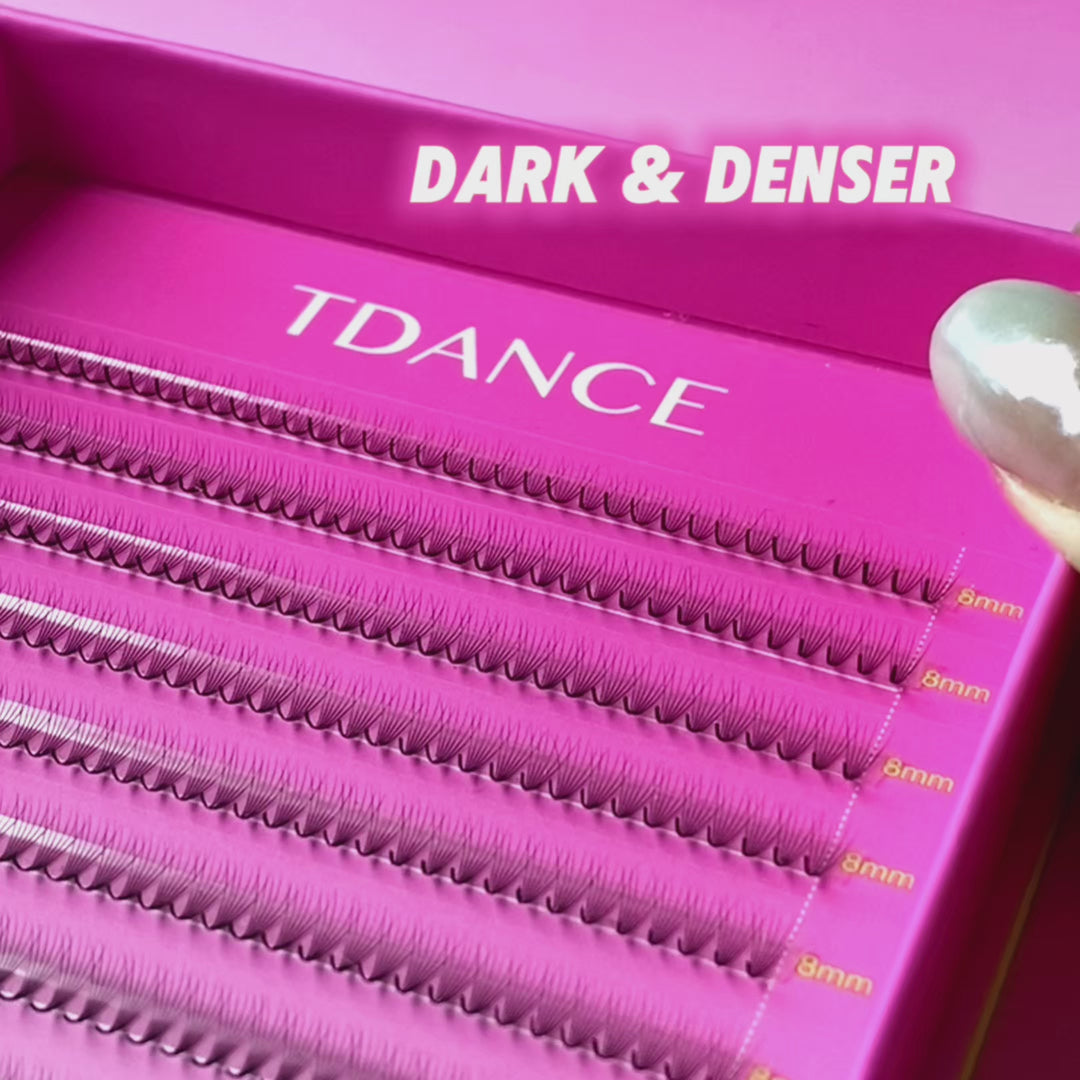 Narrow Promade Lashbook Ultra 1000 Fans UK TDANCE 1