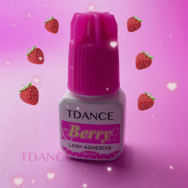 0.5-1 Second Berry Eyelash Extension Glue
