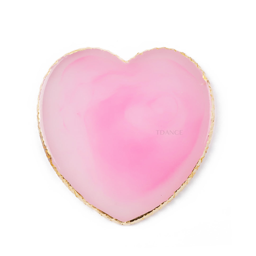 Pink Heart  Eyelash Extension Pallet TDANCE
